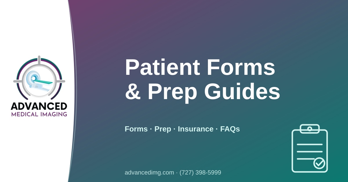 Patient Resources — Forms, Prep & FAQs | Advanced Medical Imaging